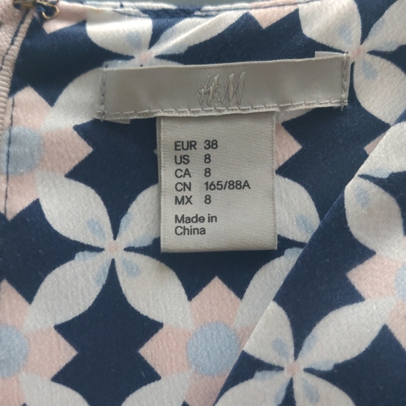 Light Patterned Dress - Picture 2 of 3